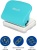 Дырокол Kw-Trio 099H9 макс.:5лист. пластик бирюзовый отв.:6