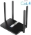 Роутер беспроводной Cudy LT500 AC1200 10/100BASE-TX/4G cat.4 черный Роутер беспроводной Cudy LT500 AC1200 10/100BASE-TX/4G cat.4 черный
