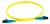 Патч-корд Panduit F92ELQ1Q1SNM003 2x9/125 OS1/OS2 LC push-pull-LC push-pull 3м LSZH желтый
