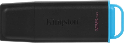 Флеш Диск Kingston 128GB DataTraveler Exodia DTXG2/128GB USB3.0 черный/голубой