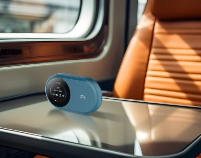 Модем 3G/4G ZTE U10s Pro USB Wi-Fi VPN Firewall +Router внешний темно-синий