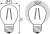 Лампа филам. Gauss Filament 8Вт цок.:E27 шар 220B св.свеч.бел.нейт. (упак.:10шт) (52228) Лампа филам. Gauss Filament 8Вт цок.:E27 шар 220B св.свеч.бел.нейт. (упак.:10шт) (52228)