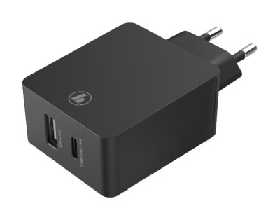 Сетевое зар./устр. Hama H-210520 PD+QC универсальное черный (00210520)