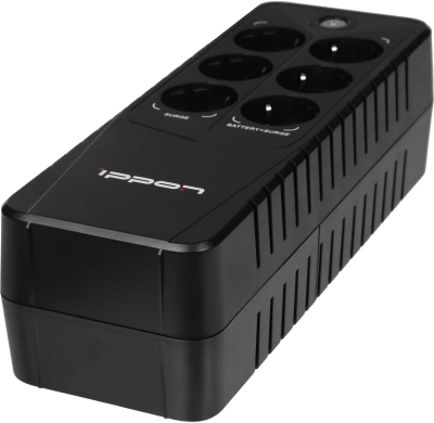Источник бесперебойного питания Ippon Back Verso 800 420Вт 800ВА черный