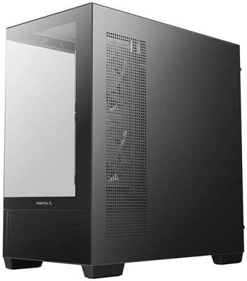 Корпус Deepcool CG380 3F черный без БП mATX 6x120mm 3x140mm 2xUSB3.0 audio bott PSU