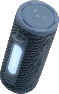 Колонка порт. JBL Grip синий 16W 1.0 BT 2600mAh (без.бат) (JBLGRIPBLU)