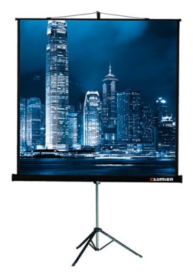 Экран на треноге Lumien 81" 128x171см Master View LMV-100106 4:3 напольный рулонный