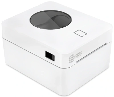 Термопринтер Cactus CS-TP-D410U-W 203dpi 160мм/с/USB для печ.этик. белый
