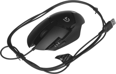 Мышь Logitech Hyperion Fury G402 черный оптическая 4000dpi USB 7but (910-004070)