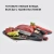 Набор ножей кухон. Rondell Urban RD-1010 компл.:4предм. разд.дос. черный/красный блистер Набор ножей кухон. Rondell Urban RD-1010 компл.:4предм. разд.дос. черный/красный блистер