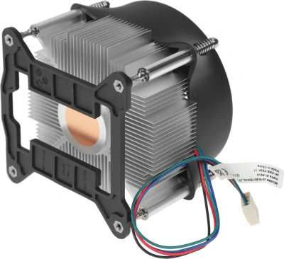 Устройство охлаждения(кулер) Deepcool Theta 31 PWM Soc-1700/1851 черный/синий 4-pin 30.3dB Al+Cu 95W 424gr Ret (DP-ICAS-T31P-17)