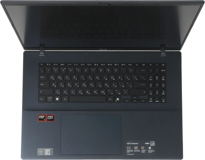 Ноутбук Asus Vivobook 18 M1807HA-S8160 Ryzen 7 260 16Gb SSD512Gb AMD Radeon 780M 18" IPS WUXGA (1920x1200) без ОС blue WiFi BT Cam (90NB15P1-M00BL0)