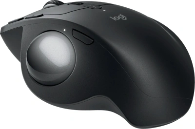 Трекбол Logitech Trackball MX Ergo S графитовый оптическая 2048dpi silent беспров. BT/Radio USB 8but (910-007261)
