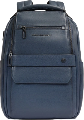 Рюкзак мужской Piquadro Solm CA7020S141/AV серо-голубой натур.кожа