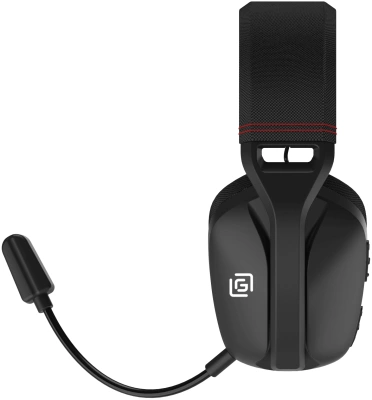 Наушники с микрофоном Оклик HS-L750G черный 1.5м накладные BT оголовье (2007557)