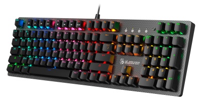 Клавиатура A4Tech B810R NetBee механическая черный USB for gamer LED (B810R (NETBEE)) кабель 1.8м