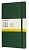 Блокнот Moleskine CLASSIC SOFT QP617K15 Large 130х210мм 192стр. клетка мягкая обложка зеленый