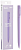 Ручка гелев. Deli Nusign (NS552VIOLET) фиолетовый d=0.5мм черн. черн. кор.карт. автом.