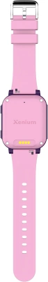Смарт-часы Xenium W600 1.83" AMOLED корп.розовый рем.фиолетовый (CTW600PK/00)