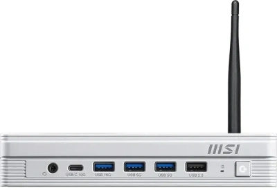 Неттоп MSI Pro DP10 A14MG-011XRU i5 14400 (2.5) 16Gb SSD512Gb UHDG 730 без ОС 2x2.5GbitEth WiFi BT 120W белый (9S6-B21012-011)