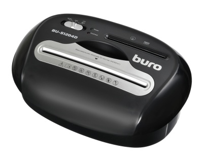 Шредер Buro Office BU-S1204D (секр.P-4) фрагменты 12лист. 21лтр. пл.карты CD