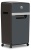 Шредер HP Pro 24CC черный С-4 фрагменты 24лист. 30лтр. скрепки скобы пл.карты