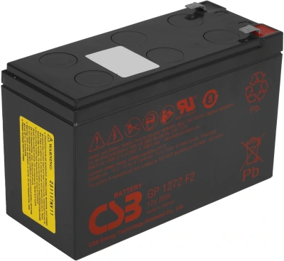 Батарея для ИБП CSB GP1272 F2 12В 7.2Ач