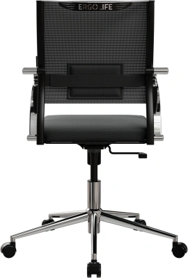 Кресло Метта Sit Air 24/7 M4-281K - Italy (M09.B23.G18.W01) черный сиденье черный сетка/ткань крестов. хром