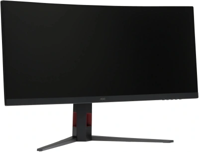 Монитор AOC 34" Gaming CU34G4 черный VA LED 21:9 HDMI матовая HAS Piv 300cd 178гр/178гр 3440x1440 180Hz FreeSync Premium DP UW 8.08кг
