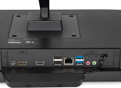 Моноблок Digma Pro Base 23.8" Full HD i3 12100 (3.3) 16Gb SSD512Gb UHDG 730 Windows 11 Pro GbitEth WiFi BT 90W клавиатура мышь Cam черный 1920x1080