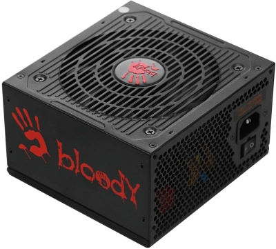 Блок питания Bloody ATX 850W BD-PS850G 80+ gold (20+4pin) APFC 120mm fan 12xSATA Cab Manag RTL