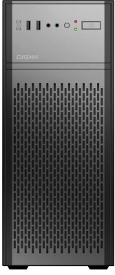 Корпус Digma DCC-MD301 черный без БП ATX 1x80mm 4x120mm 1xUSB2.0 1xUSB3.0 audio