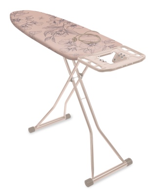 Гладильная доска Ника Haushalt XL 123x46см рег.высот. золотистый/рисунок (HXLТ/F)