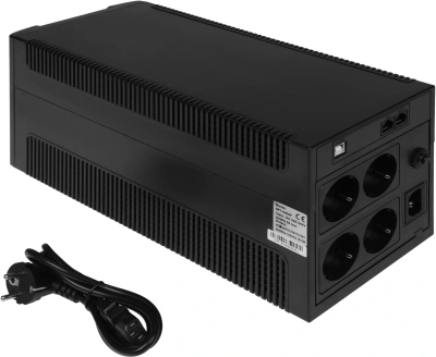 Источник бесперебойного питания Powercom Raptor RPT-1025AP LCD 615Вт 1025ВА черный