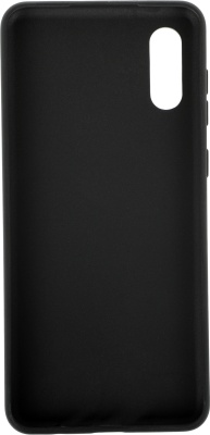 Чехол (клип-кейс) BoraSCO для Samsung Galaxy A02 Silicone Case черный (39906)