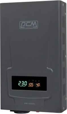 Стабилизатор напряжения Powercom WM-1000VA 800Вт 1000ВА графитовый