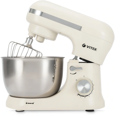 Миксер планетарный Vitek VT-PM0110 1500Вт кремовый