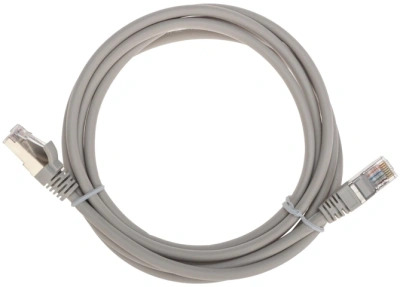 Патч-корд Rexant 02-0110-2 F/UTP RJ-45 вил.-вилка RJ-45 кат.5E 2м серый LSZH