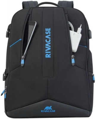 Рюкзак для ноутбука 17.3" Riva 7860 черный полиэстер (7860 BLACK)