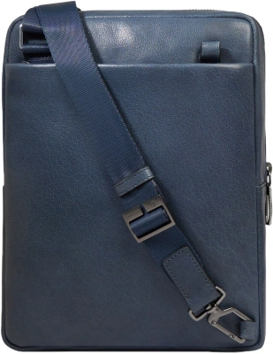 Сумка мужская Piquadro Solm CA7031S141/AV синяя натур.кожа