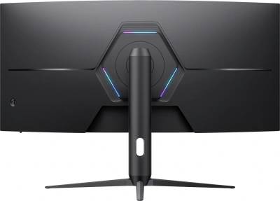 Монитор Hisense 34" 34G6Q PRO светло-серый VA LED 1ms 21:9 HDMI M/M матовая HAS Piv 3000:1 320cd 89гр/89гр 3440x1440 240Hz FreeSync Premium DP Ultra WQHD USB 6.75кг