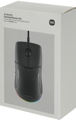 Мышь Xiaomi Lite GL черный оптическая 6200dpi USB 5but (BHR8869GL)