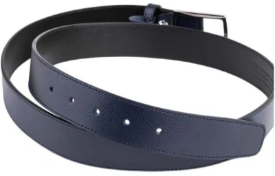 Ремень мужской Piquadro Modus CU6744MOS/BLU 125х3.5см синий натур.кожа