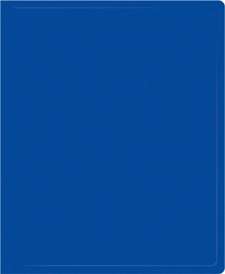Папка на 2-х кольцах Silwerhof SE-0413/2RBLU A4 пластик 0.5мм кор.18мм синий