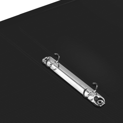 Папка на 2-х кольцах Бюрократ ДеЛюкс DL0740/2MILK A4 пластик 0.7мм кор.32мм молочный