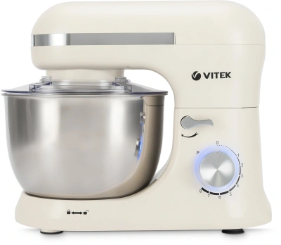 Миксер планетарный Vitek VT-PM0110 1500Вт кремовый