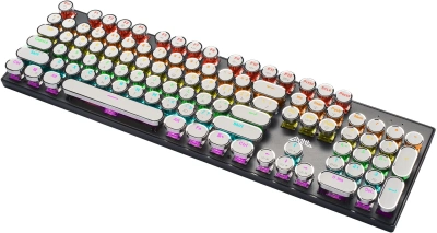 Клавиатура GMNG GG-KB815X механическая черный/серебристый USB Multimedia for gamer LED (1913914) кабель 1.8м