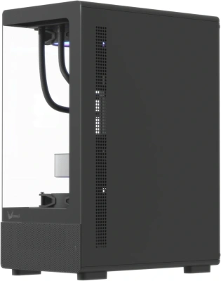 Корпус Formula Crystal Z1CM v2 черный без БП mATX 1xUSB2.0 1xUSB3.0 audio bott PSU