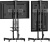 Подставка для телевизора Onkron TS1881 Elift черный 50"-86" макс.90кг напольный наклон (моторизованный лифт)