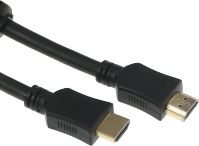 Кабель аудио-видео Buro BU-HDMI-v1.4-10M-FF HDMI (m)/HDMI (m) 10м. феррит.кольца позолоч.конт. черный